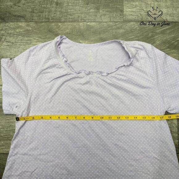 Bobbie Brooks Polka Dot Night Shirt Size S - Picture 3 of 4